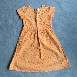 Orange Floral Garnet Hill Dress
